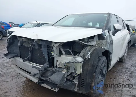 2020 Toyota Highlander L from USA, damaged, VIN 5TDCZRBH6LS513443